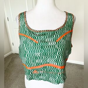 NWT Adidas x Stella McCartney Green and Gray Sports Bra in Sizes 3X and 4X